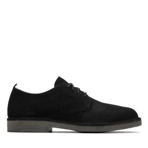 Chaussures Noires Clarks Desert London2 Homme Noir | CLK560SCK