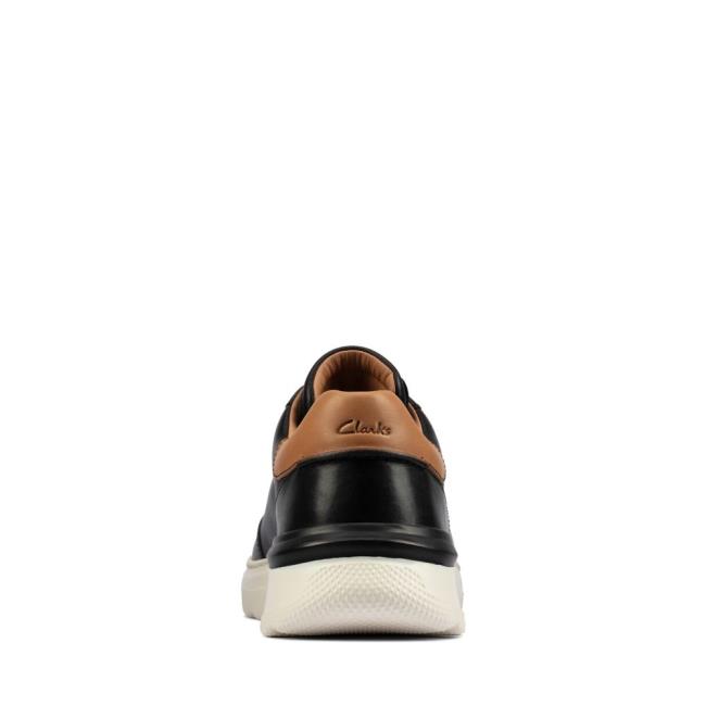 Chaussures Noires Clarks Sprint Lite Dentelle Homme Noir | CLK901OFR
